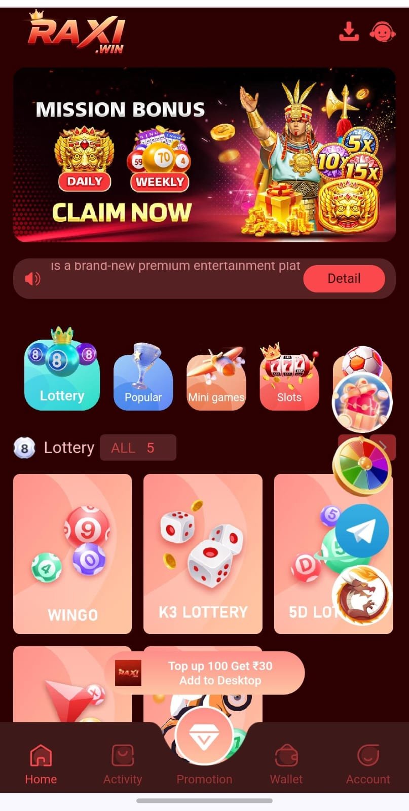 Raxi Win – India Premium Gaming Platform | Raxi Win Login, Register & Games